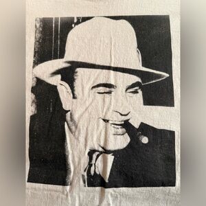 VTG Screen Stars Al Capone White Tee